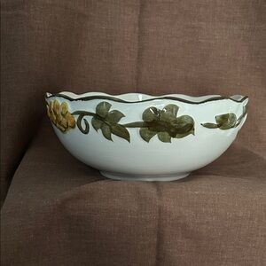 Stangl Pottery Bowl-Sculptured Fruit